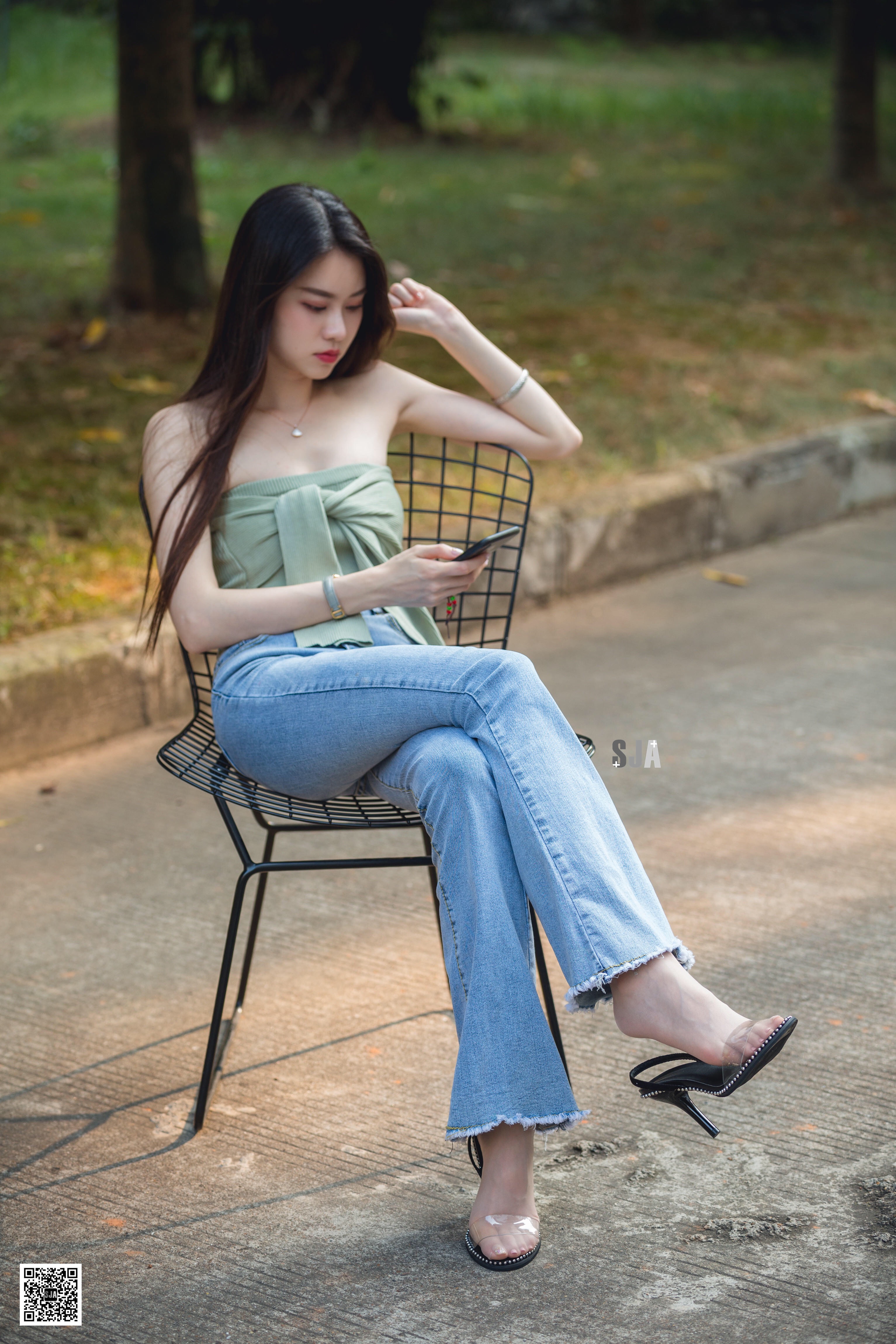 图片[14]-[SJA佳爷]闺蜜视角 NO.041 飘 [65P+113M]-六色网