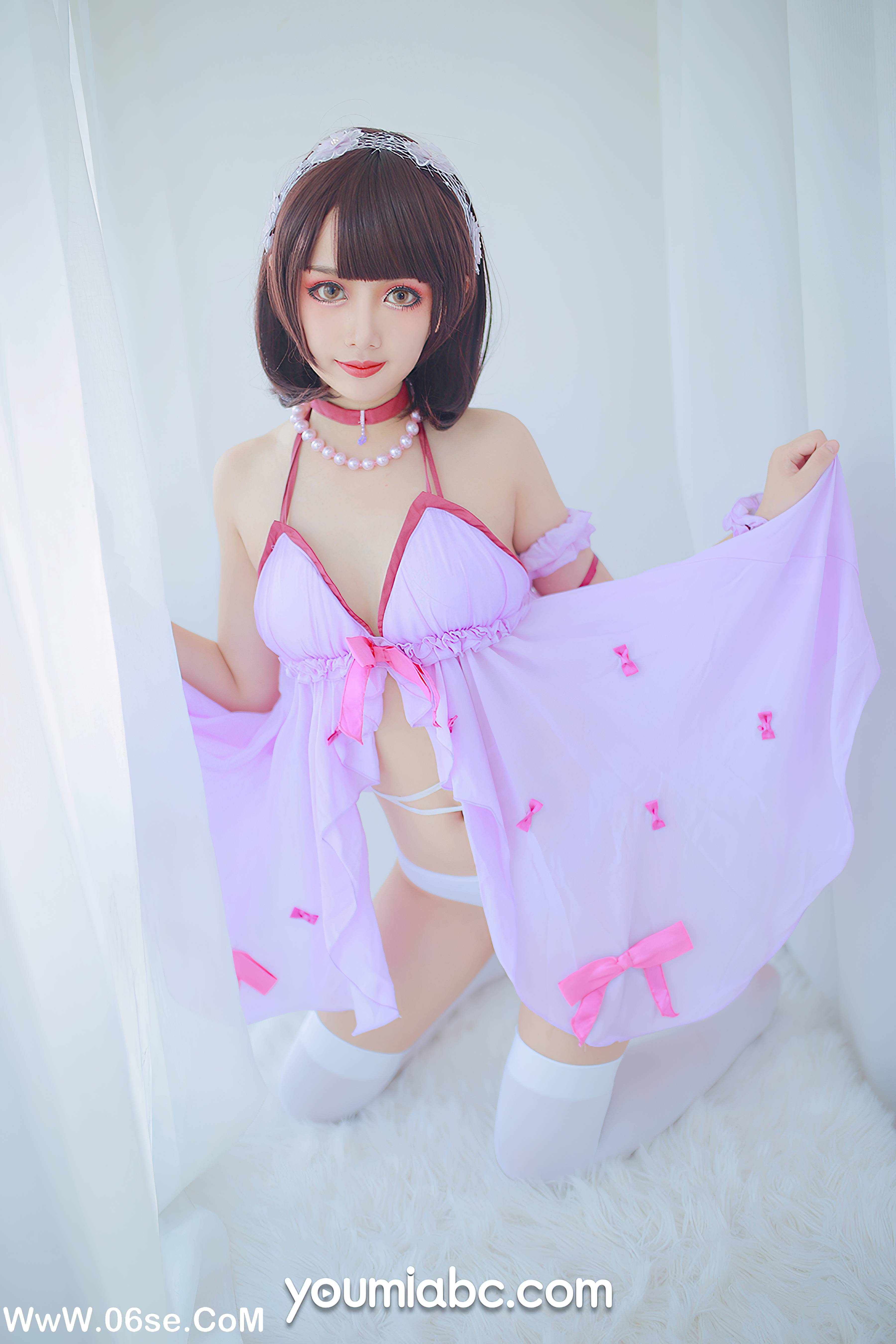 图片[8]-[YouMi尤蜜] 2020.12.17 睡衣派对加藤惠 您的蛋蛋[21+1P324M]-六色网
