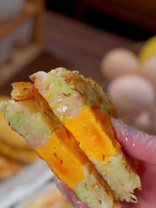 最适合给孩子做的营养早餐蔬菜鸡蛋饼