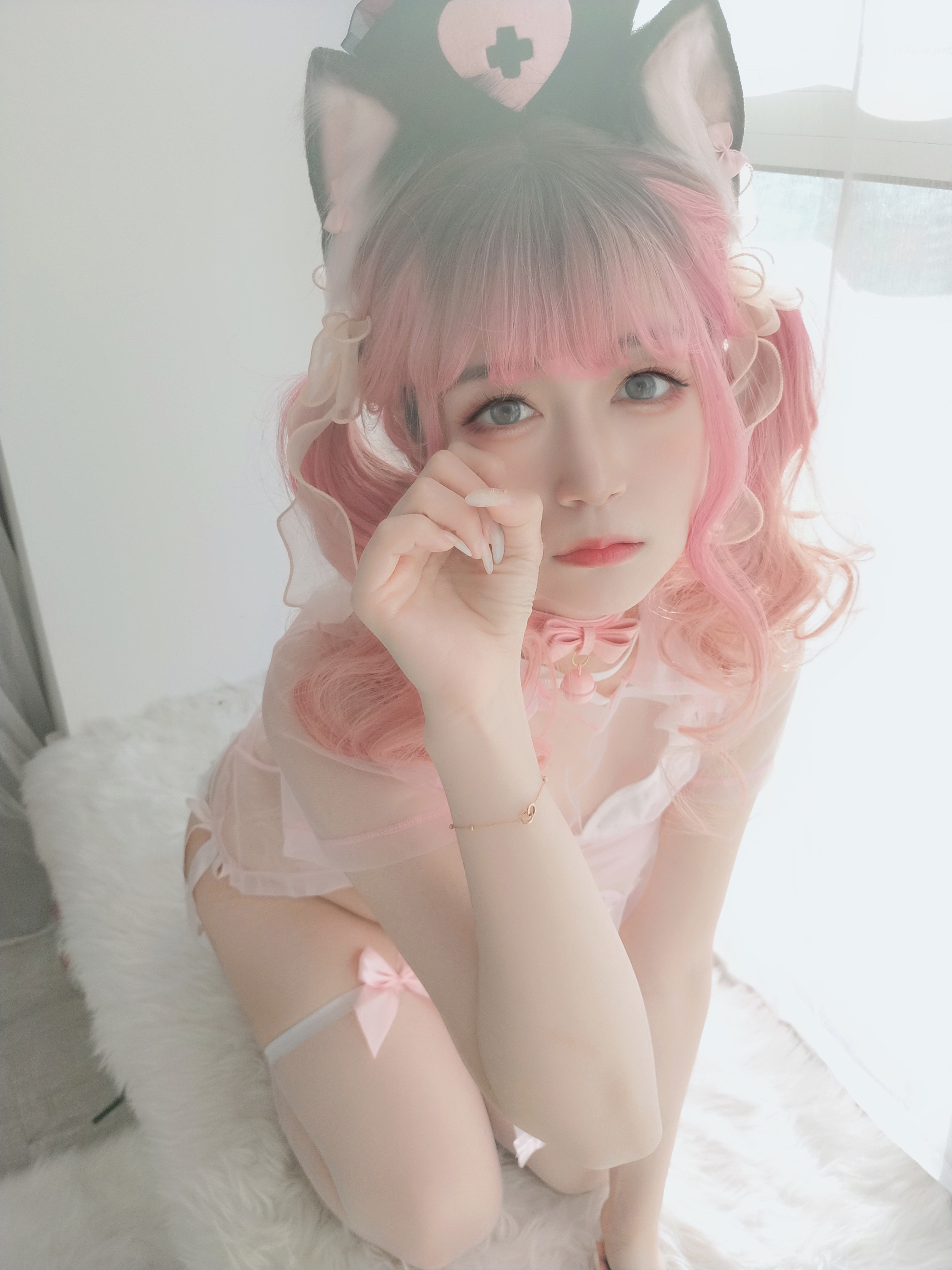图片[24]-Coser小姐姐白银 NO.053 – 猫咪护士 [34P+1V198M]-六色网