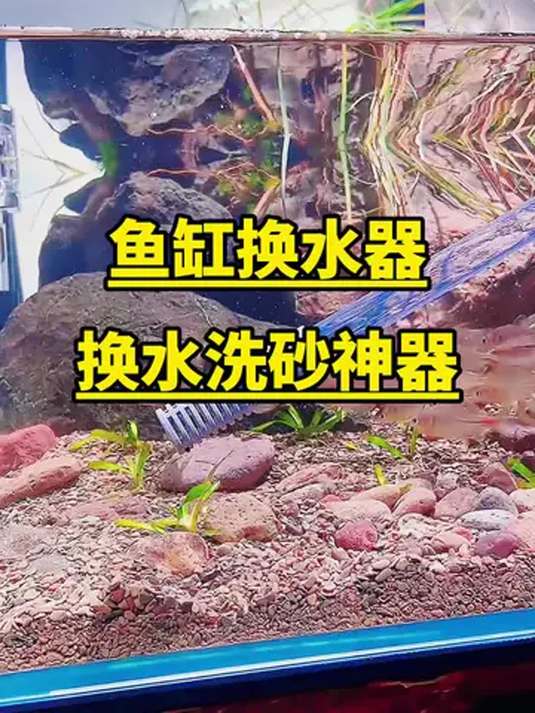 手动鱼缸清洁神器 虹吸软管轻松除鱼粪 大缸适用