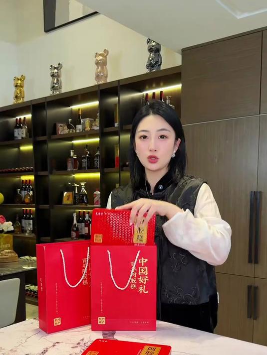 为什么吃过的人，都在回头买，芙满堂东阿正宗阿胶糕「三十三一盒一斤500g盒能吃一个月」#阿