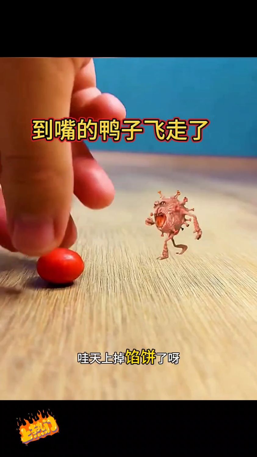 到嘴的鸭子飞走了