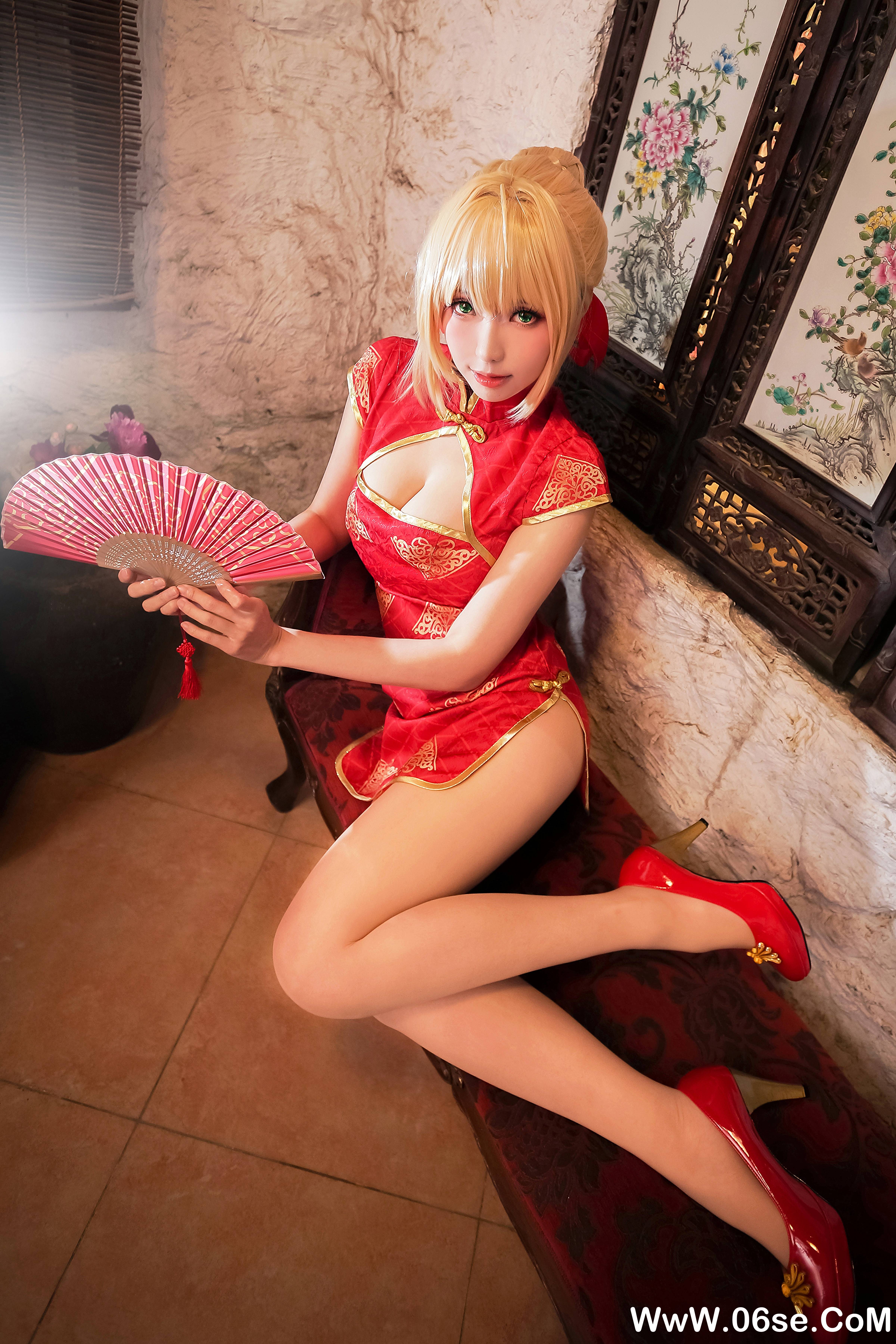 图片[9]-Ely_eee(ElyEE子) NO.029 — 尼禄 红旗袍[21P128M]-六色网