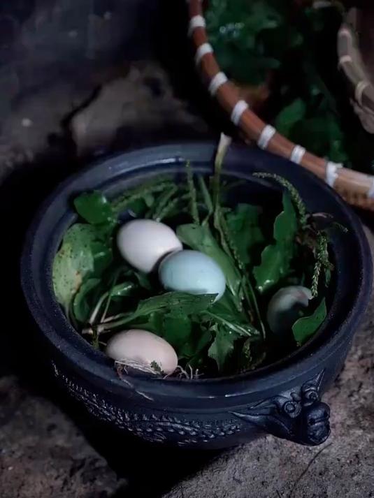 农村的车前草全身都是宝,直接和鸡蛋一起煮