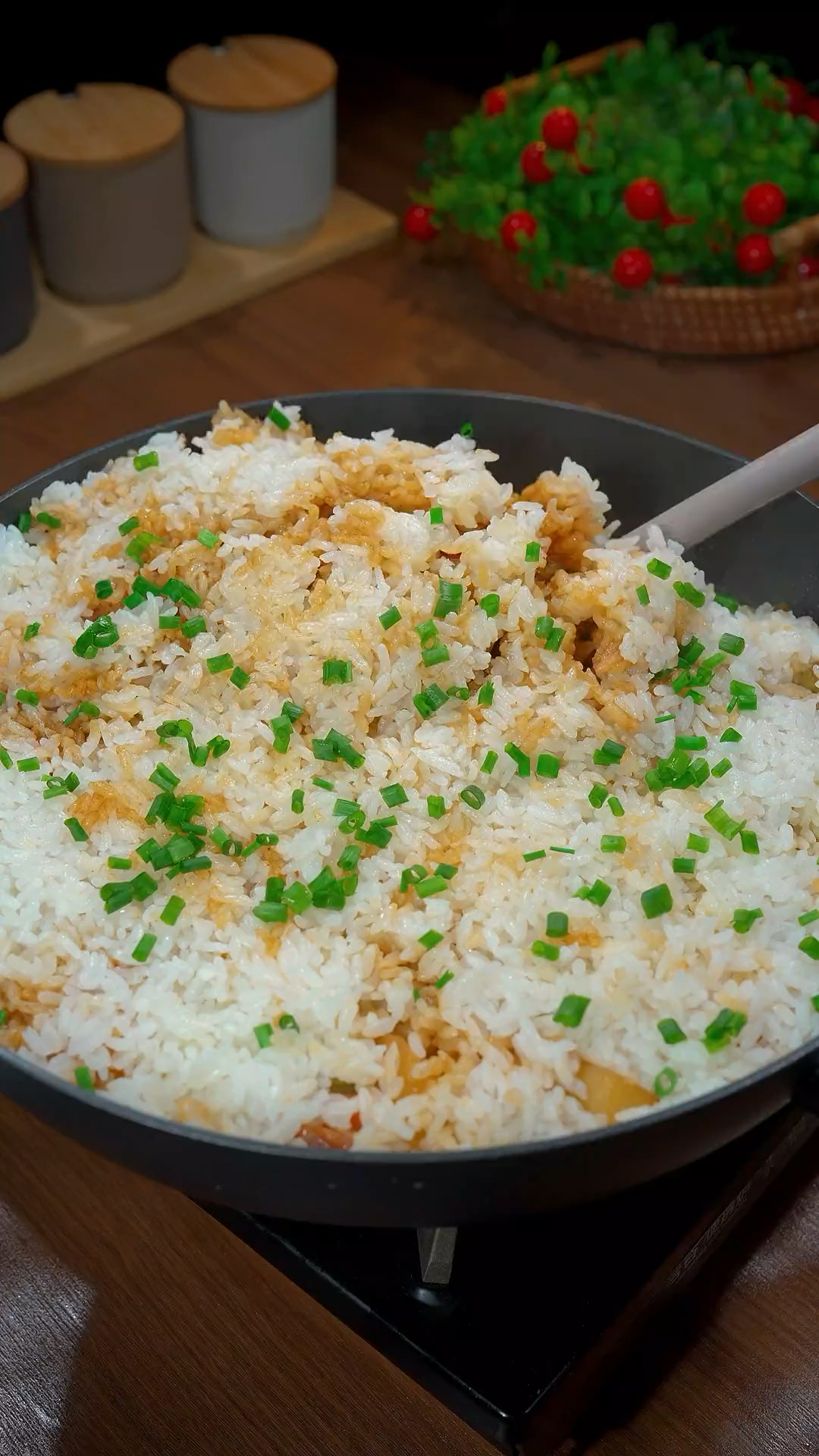 土豆豆角焖饭像我这样做,做法简单,饭菜一锅出,可好吃了#土豆豆角焖饭