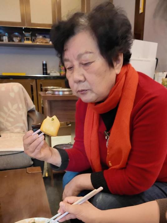 烤菜年糕