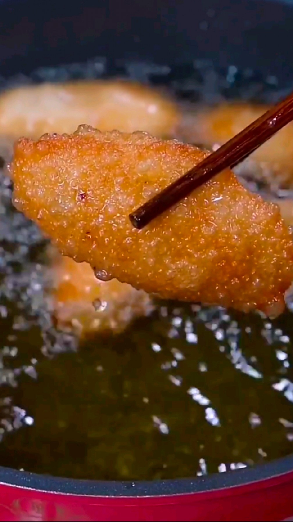 解馋的油炸饺子