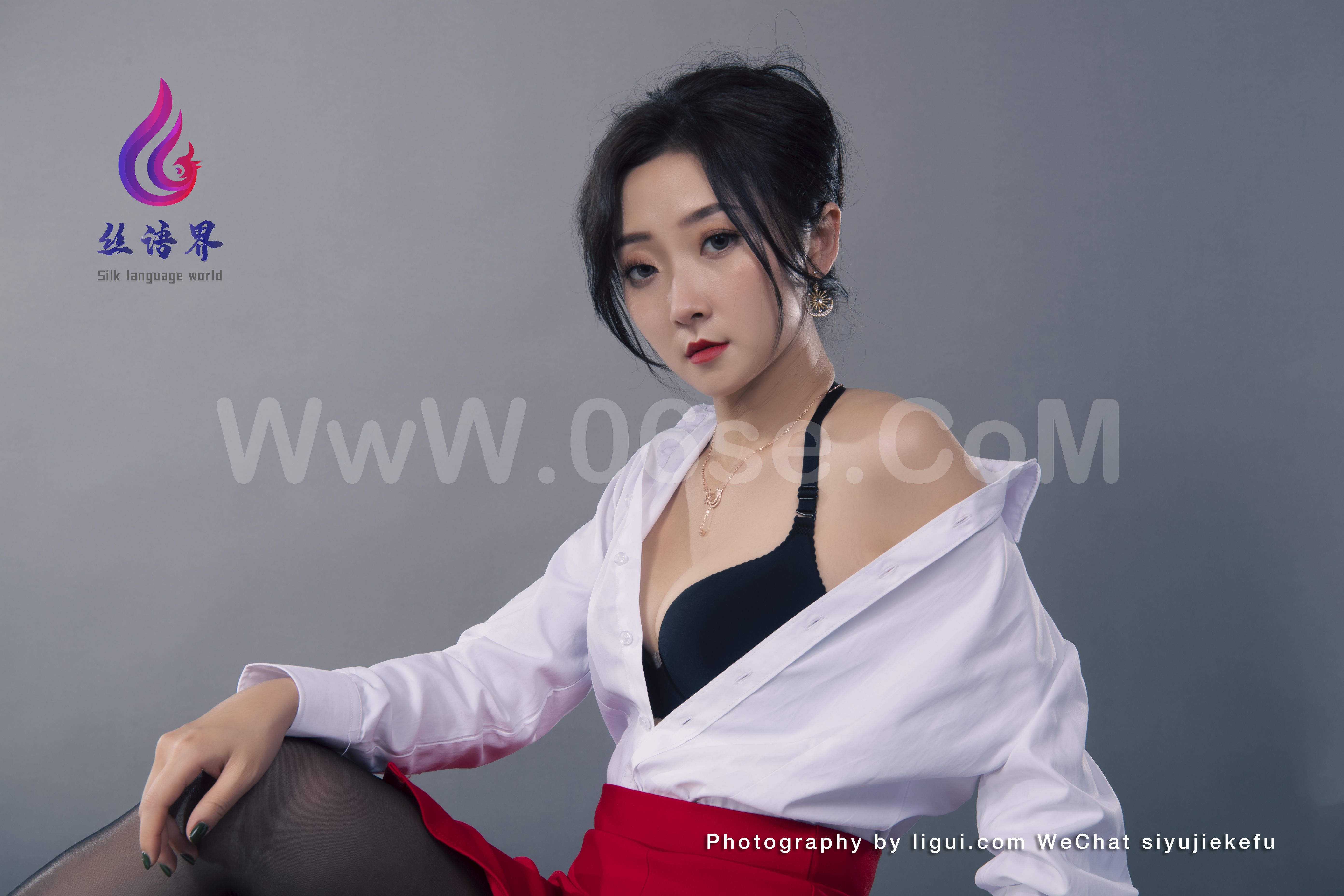 图片[35]-[Ligui丽柜] 2022.04.27 网络丽人 Model 愉心-六色网