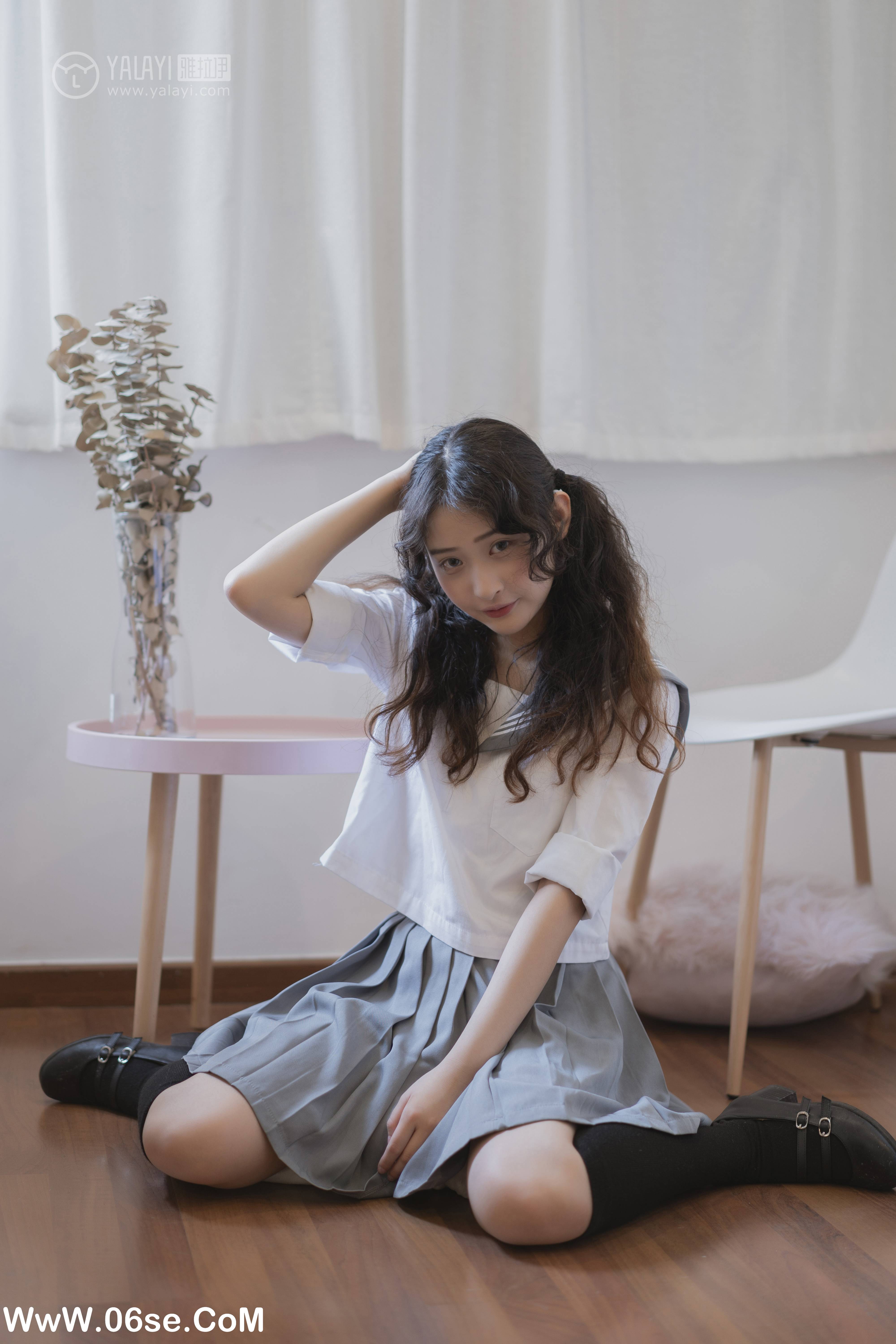 图片[31]-[YALAYI雅拉伊] No.349 清纯学生妹 西子-六色网
