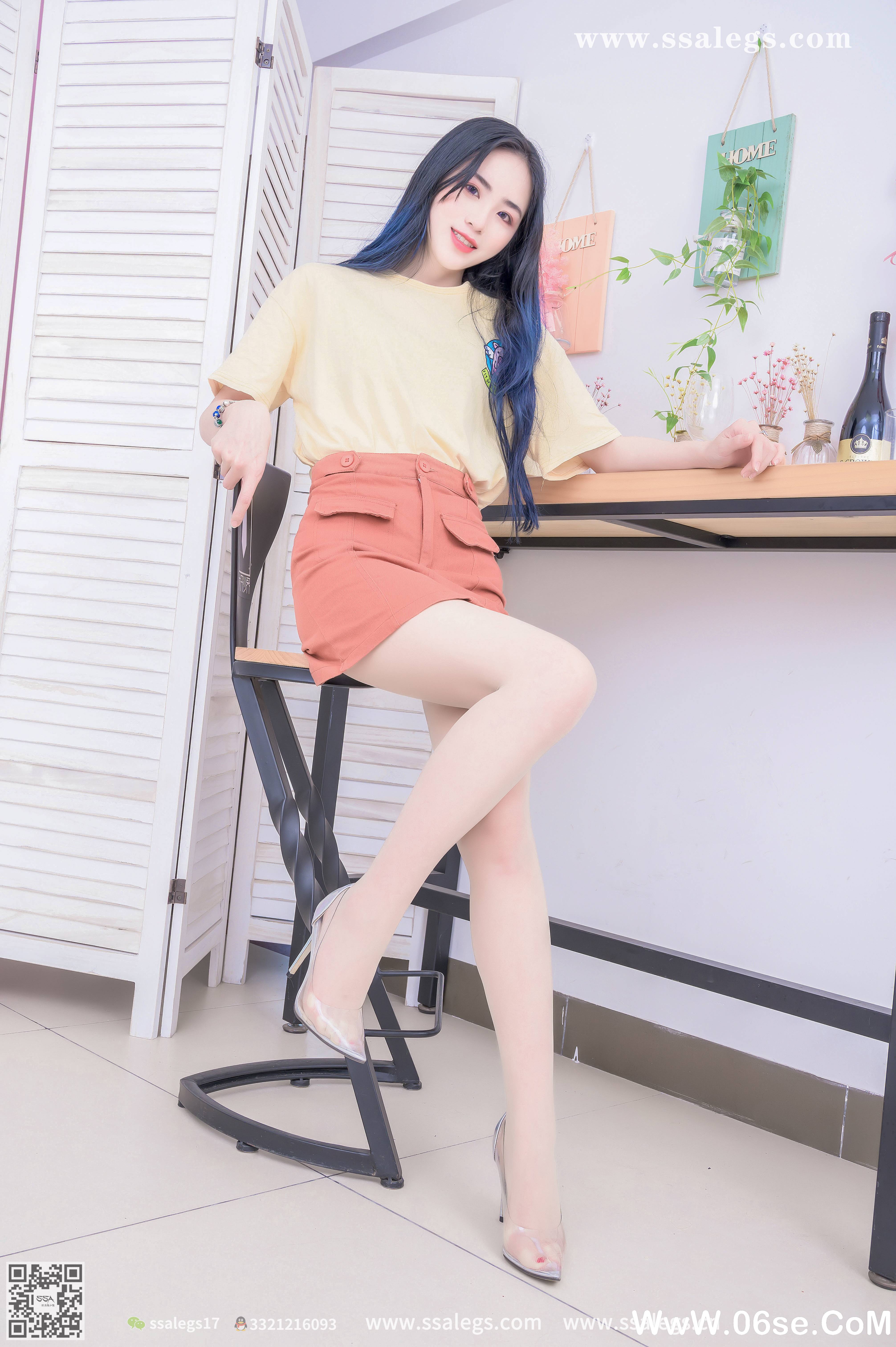 图片[26]-[SSA丝社] NO.355 茵茵第一次见面请多多关照[137P1.13G]-六色网