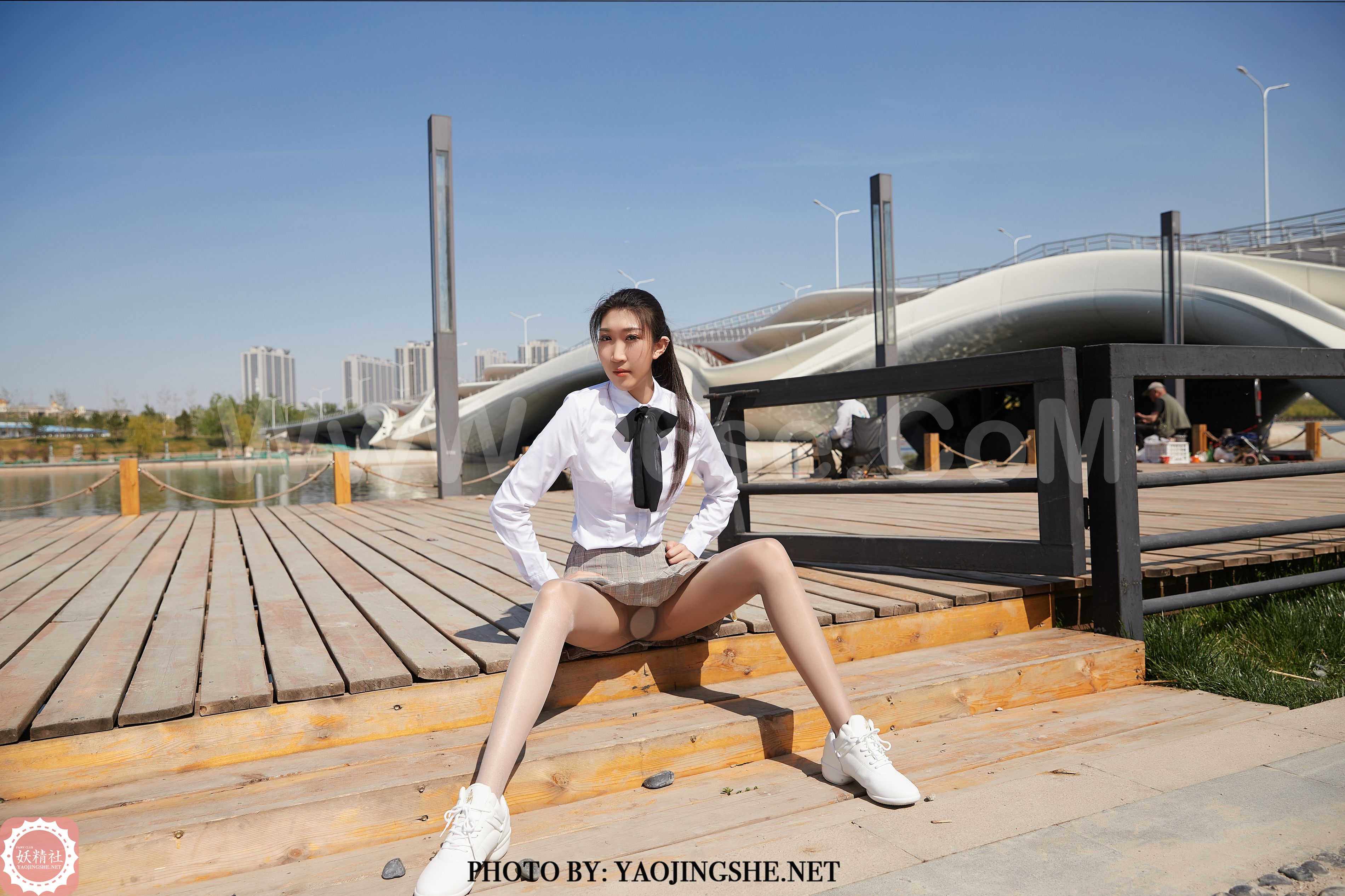 图片[22]-[YaoJingShe 妖精社] T2010《苏伟-河边学生装》[44P323M]-六色网