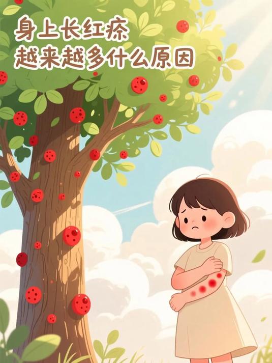 身上长红痣越来越多什么原因 #健康扬帆季#