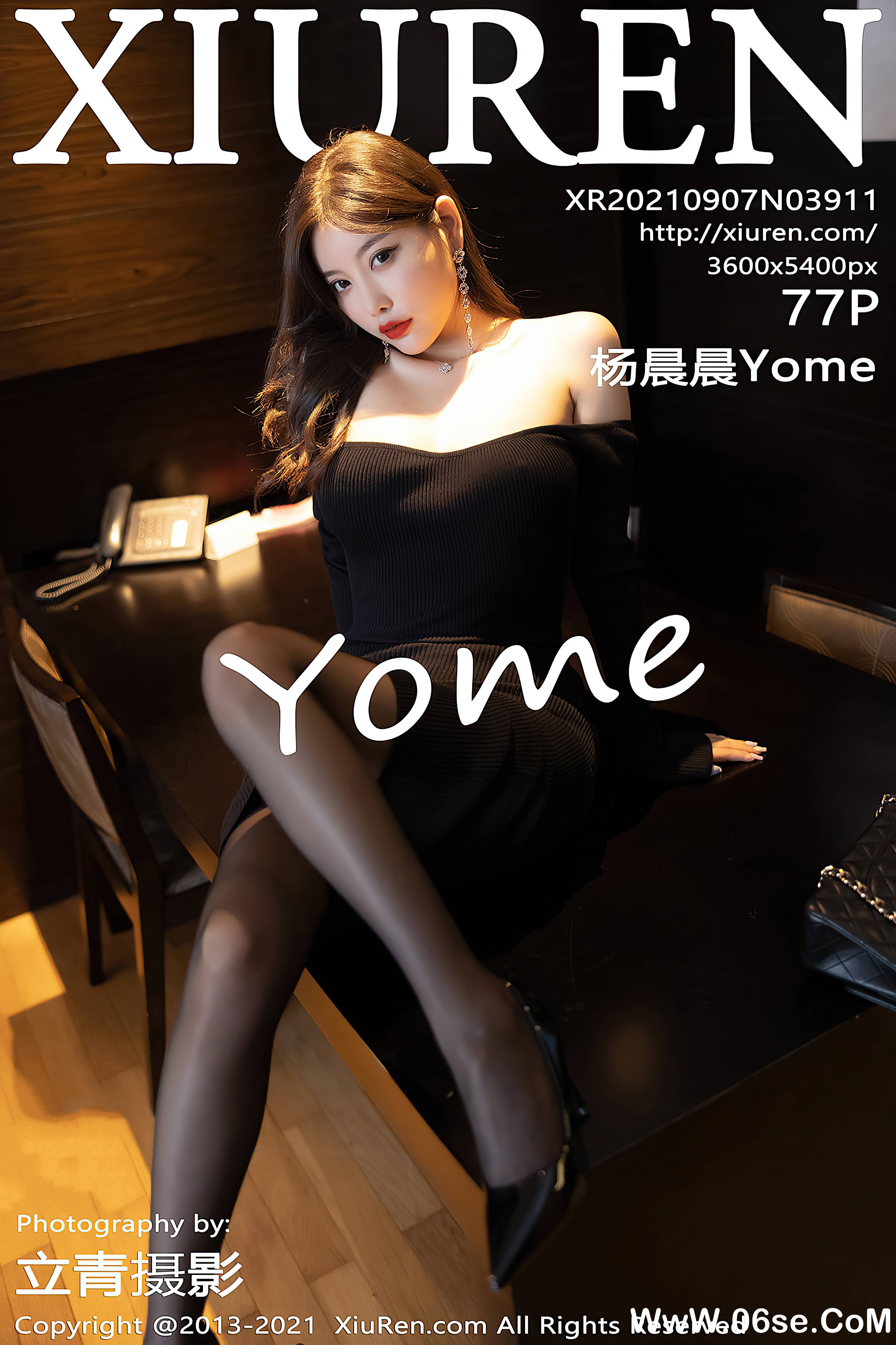 [XIUREN秀人网] 2021.09.07 NO.3911 杨晨晨Yome[77+1P629M]-六色网