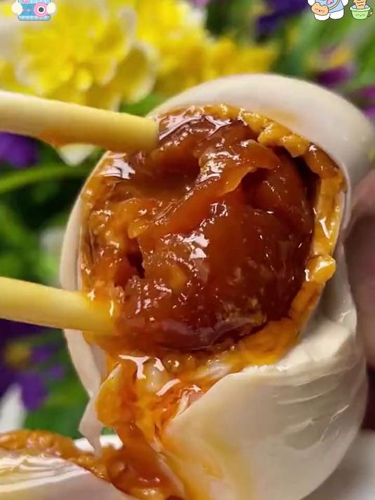 古法腌制烤鸭蛋,蛋黄爆油、蛋白 Q 弹,低盐健康全家爱吃!