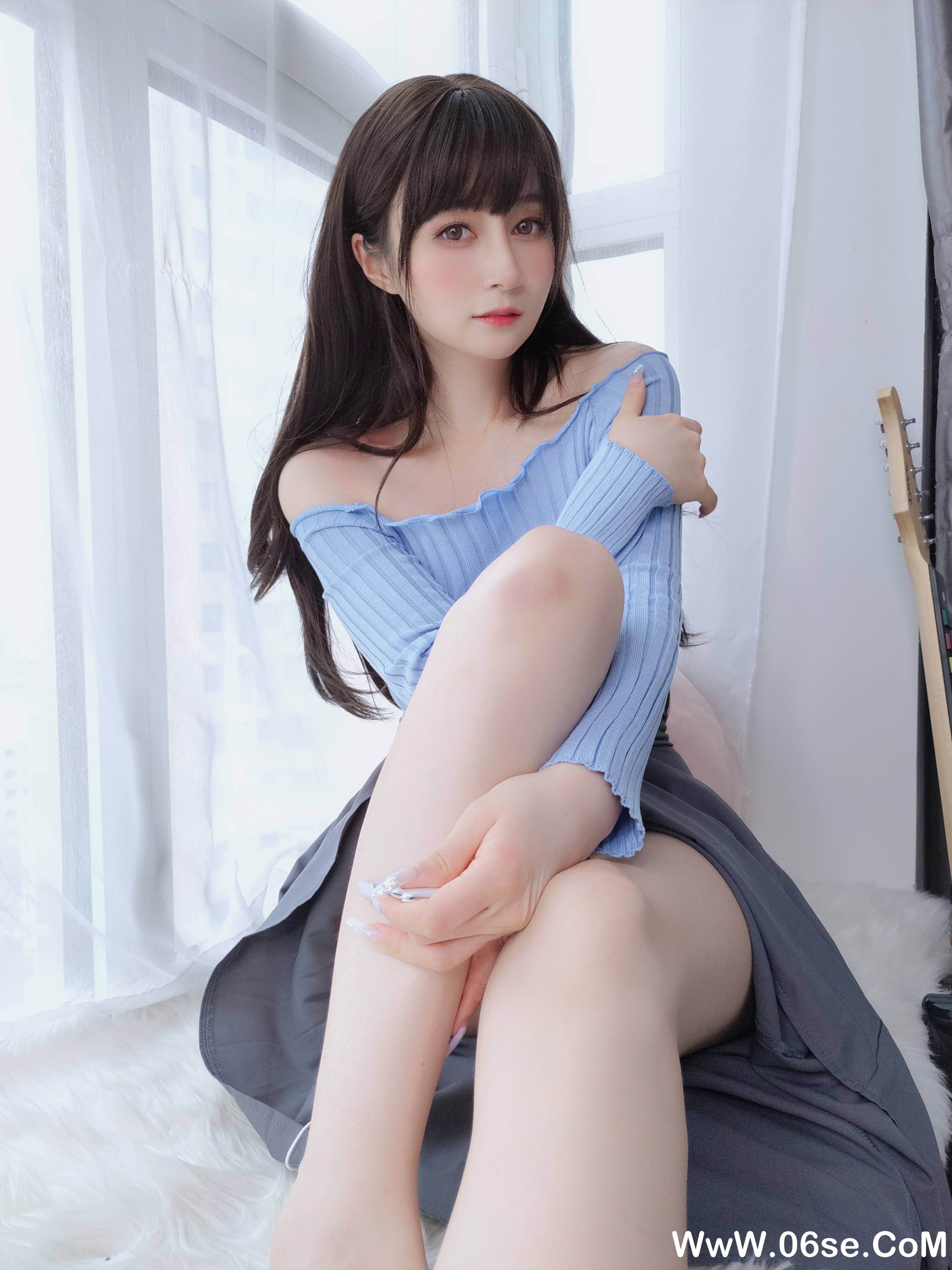 图片[133]-Coser小姐姐白银 NO.093 – 吉他妹妹 [164P888M]-六色网