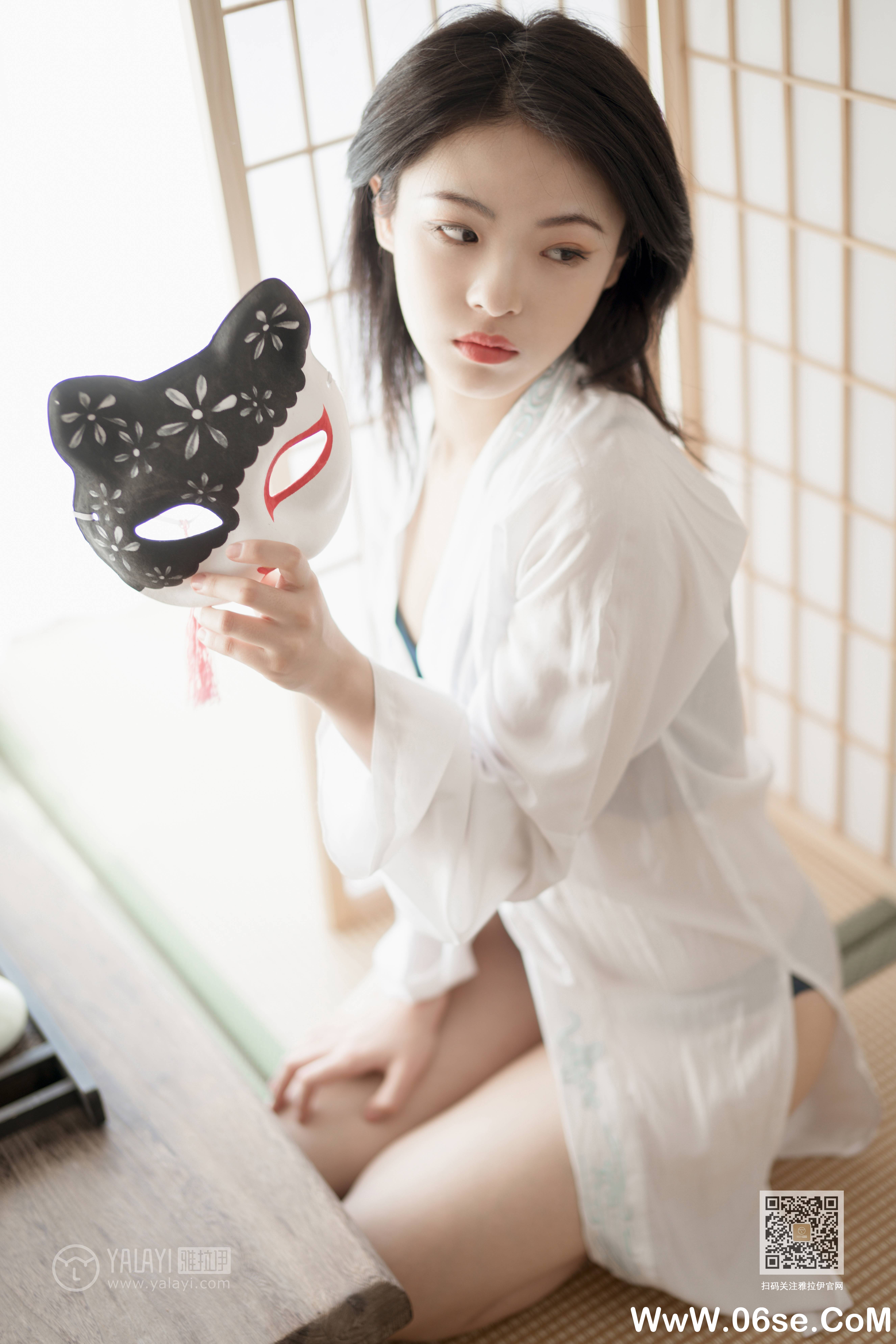 图片[12]-[YALAYI雅拉伊] 2019.12.16 NO.492 含嫣《和风猫女》[46P+1P904M]-六色网