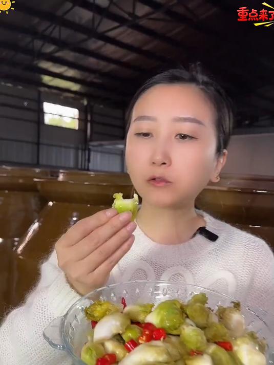 可以当零食吃的泡儿菜