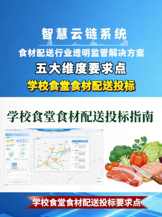 学校食堂食材配送投标要求点