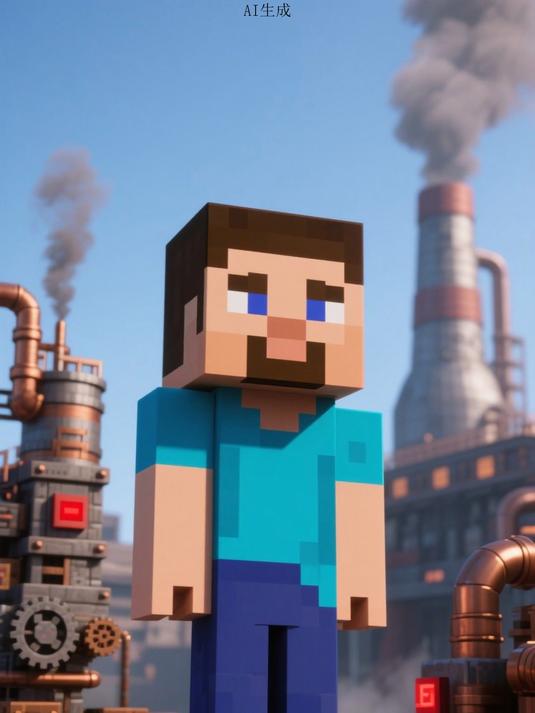 #我的世界新春嘉年华#打造蒸汽朋克工厂《我的世界》创造模式 获取建筑灵感