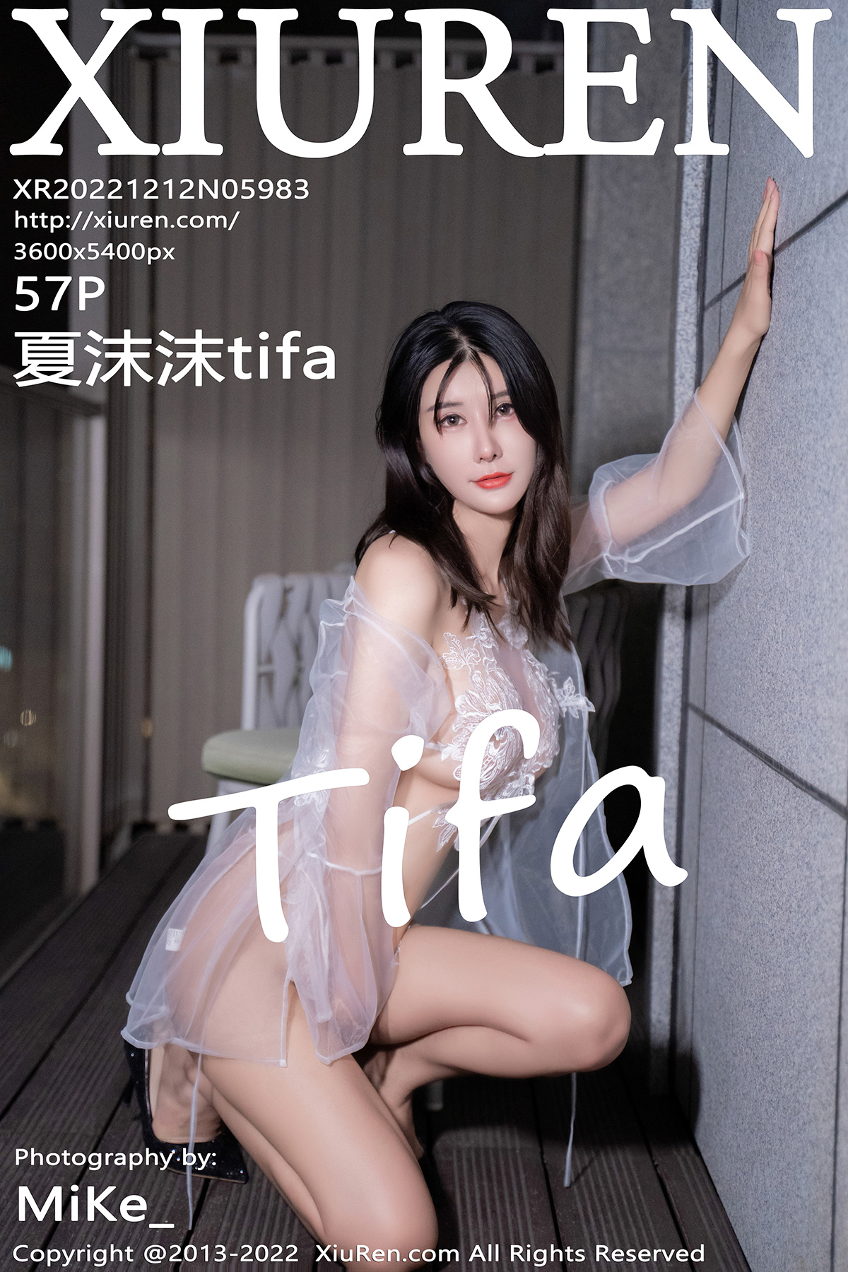 【XiuRen秀人网】2022.12.12 Vol.5983 夏沫沫tifa【57P】-六色网