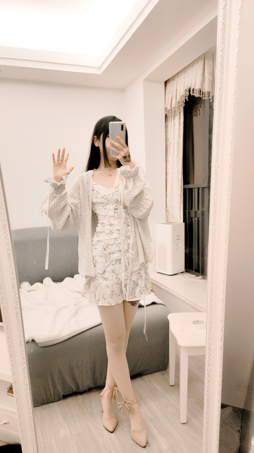 图片[15]-不呆猫 NO.018 — 温柔风连衣裙 [15P17M]-六色网