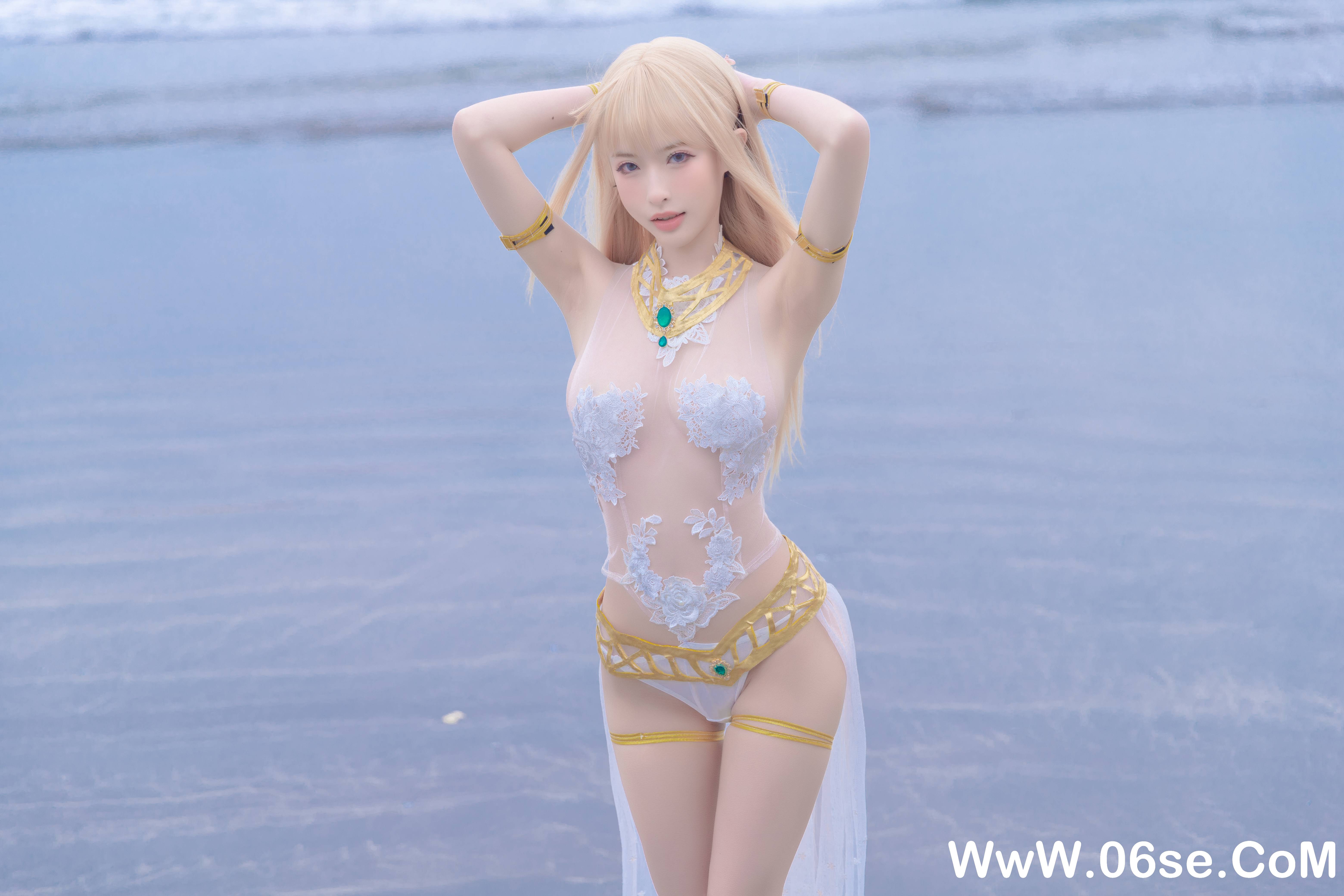 图片[11]-清水由乃 NO.025 – 玛丽萝丝白色泳衣[33P355M]-六色网
