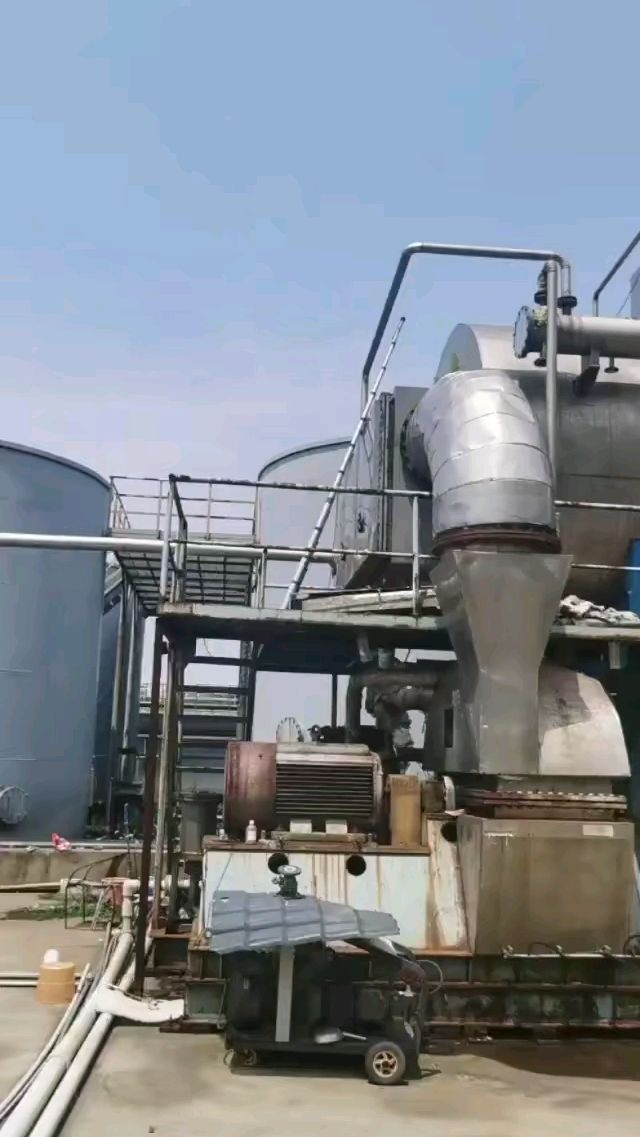 20顿MVR钛材质蒸发器江西九江提货,现场可试机