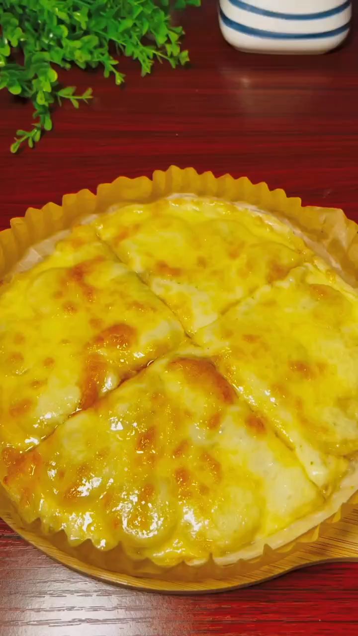 做法简单,营养又美味的手抓饼香蕉披萨,快去试试吧