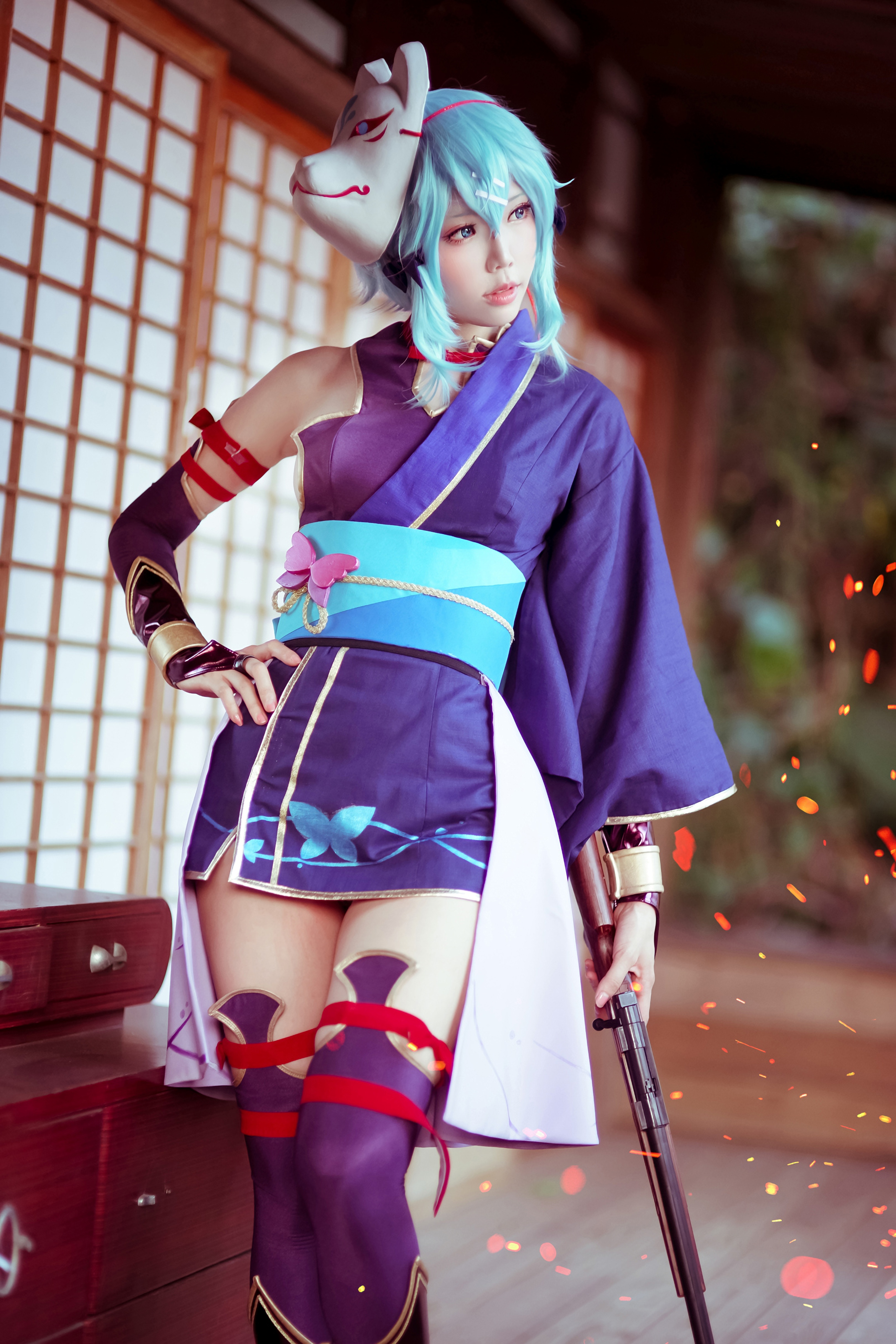 图片[14]-Ely_eee(ElyEE子) NO.037 —  诗乃猎人[30P62M]-六色网