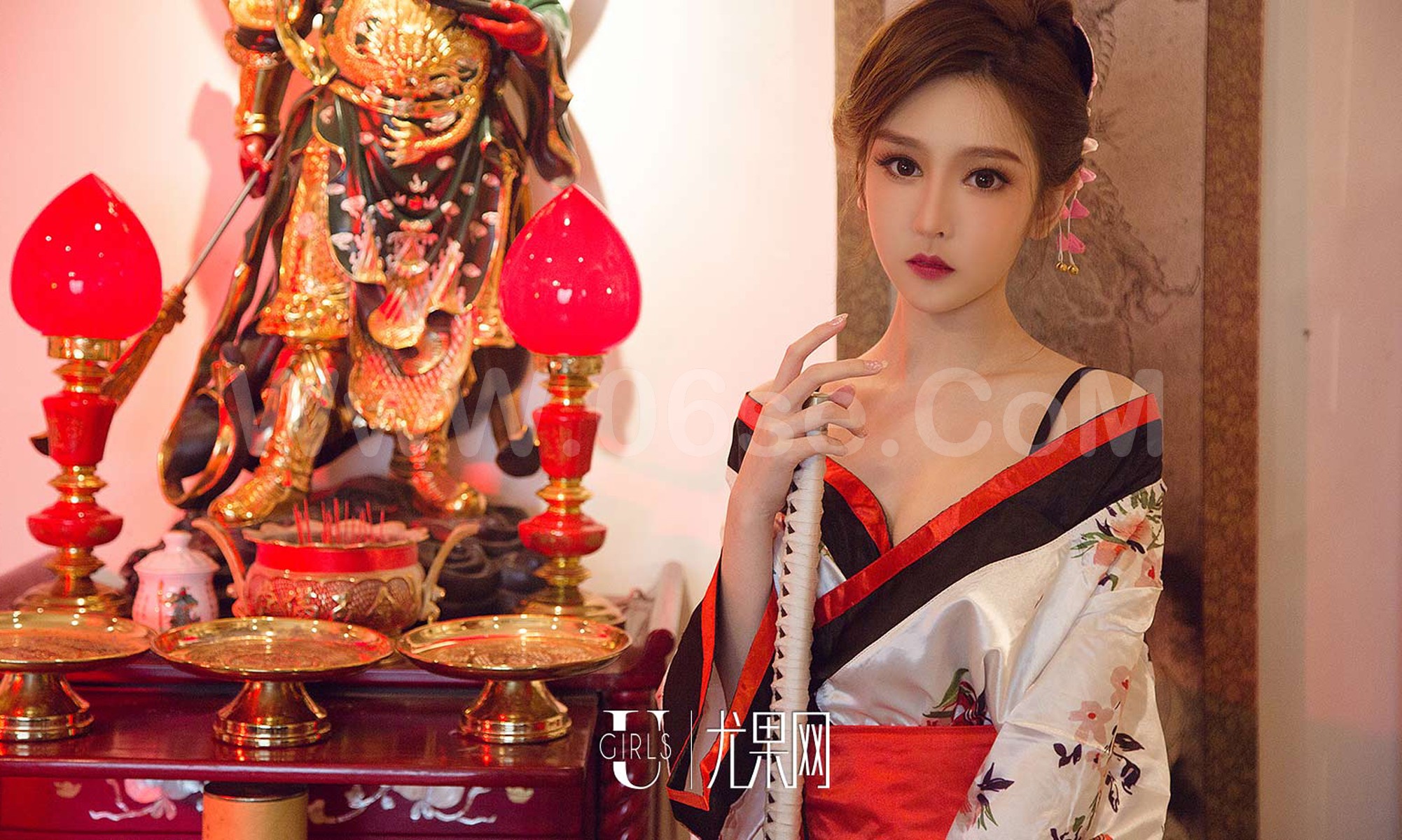 图片[35]-[Ugirls爱尤物] No.1321  Xuan Chen (萱宸) & Jin Zi Lin (金梓林) & 兔子-六色网