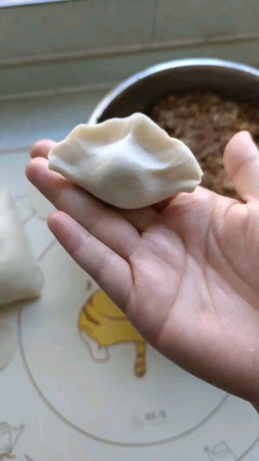 包水饺的简单方法