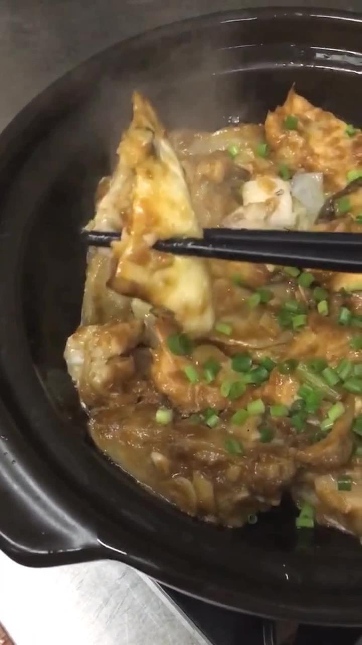 记住没有三文鱼骨,可以拿另的鱼头来代替的做