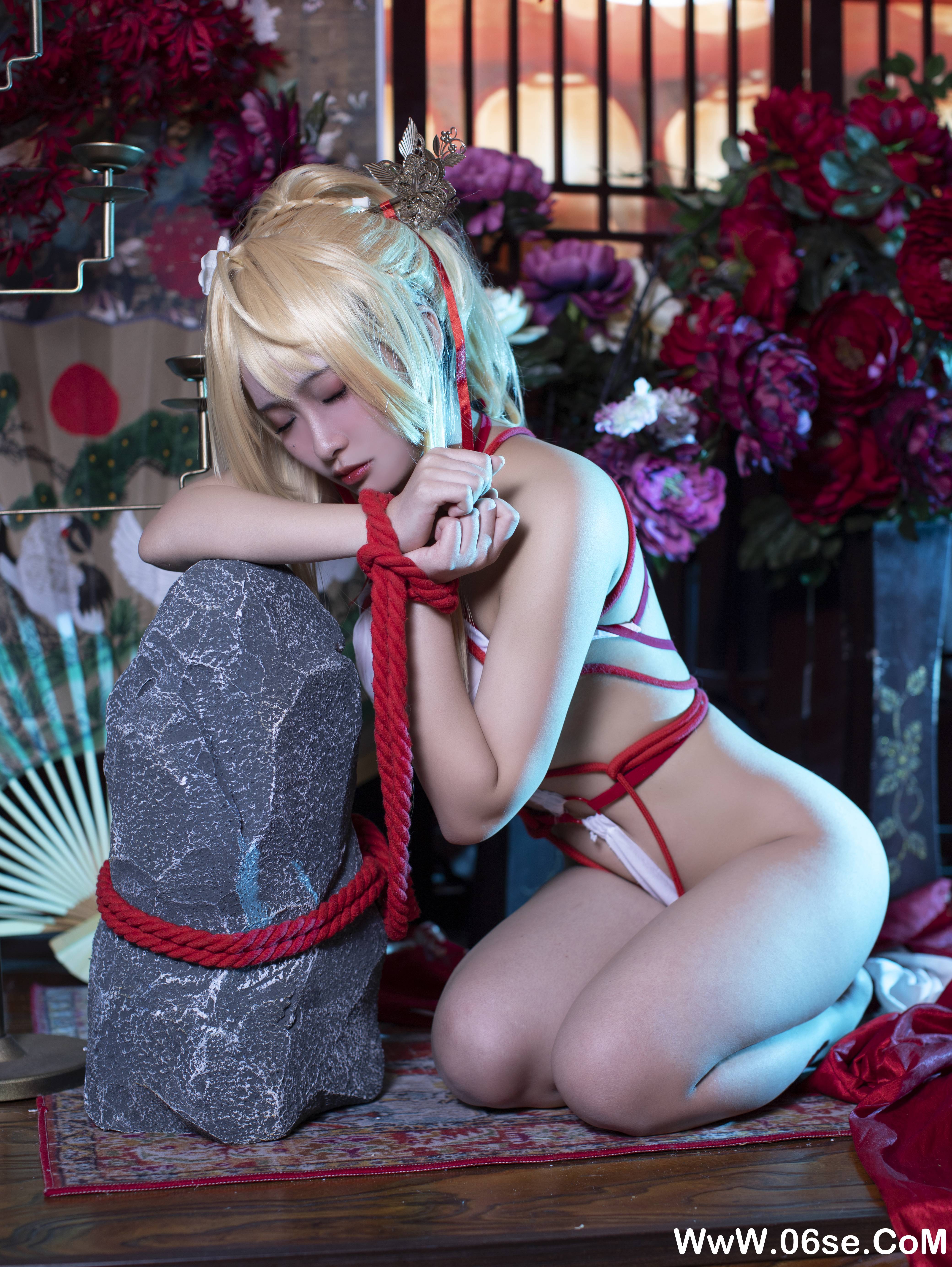 图片[34]-洛璃LoLiSAMA NO.014 — 光荣凉夜香雪[36P436M]-六色网