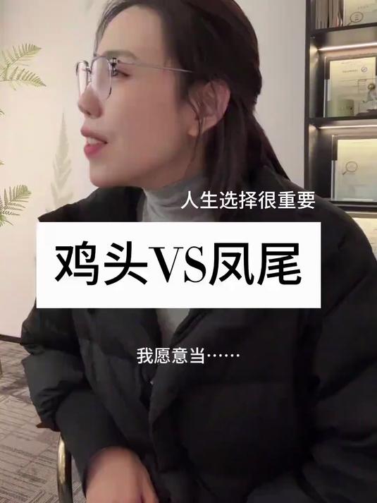 我就愿意当鸡头，鸡头vs凤尾