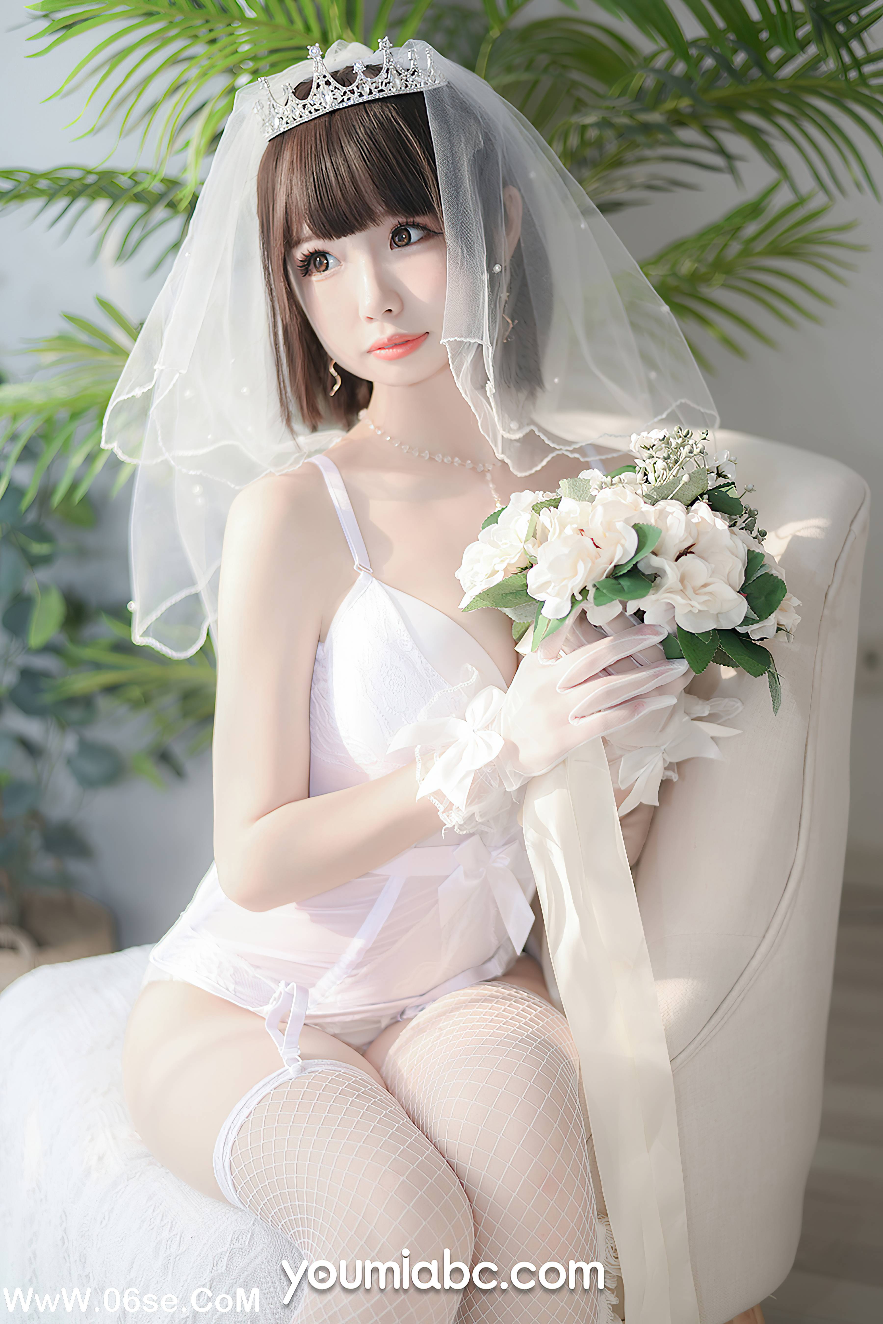 图片[7]-[YouMi尤蜜] 2020.11.10 白皙花嫁 甜椒妙妙mio[41+1P651M]-六色网