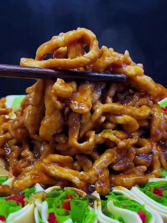 京酱肉丝做法简单关键贼好吃