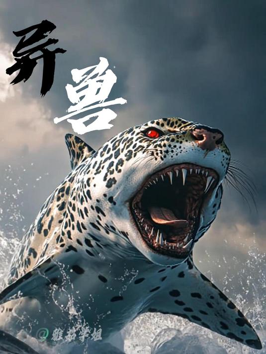 史前巨兽:鲨鱼和花豹合体后,想知道会变成什么样子吗?
