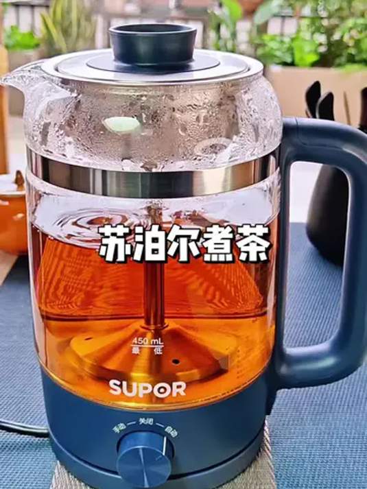 苏泊尔养生壶 家用小型全自动 煮茶蒸茶超方便