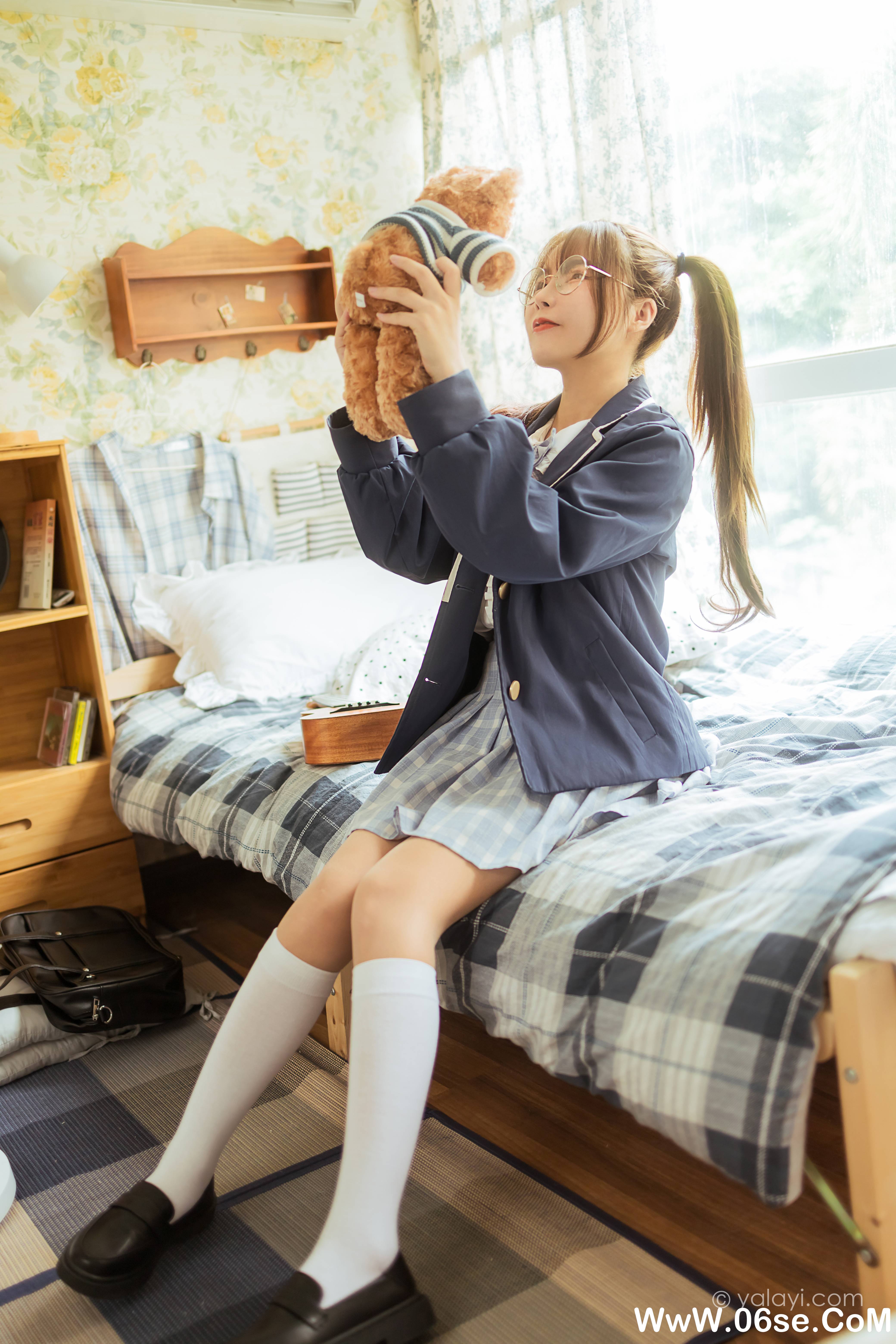 图片[38]-[YALAYI雅拉伊] 2021.07.13 NO.813 钰慧《最爱的jk制服》[40+1P480M]-六色网