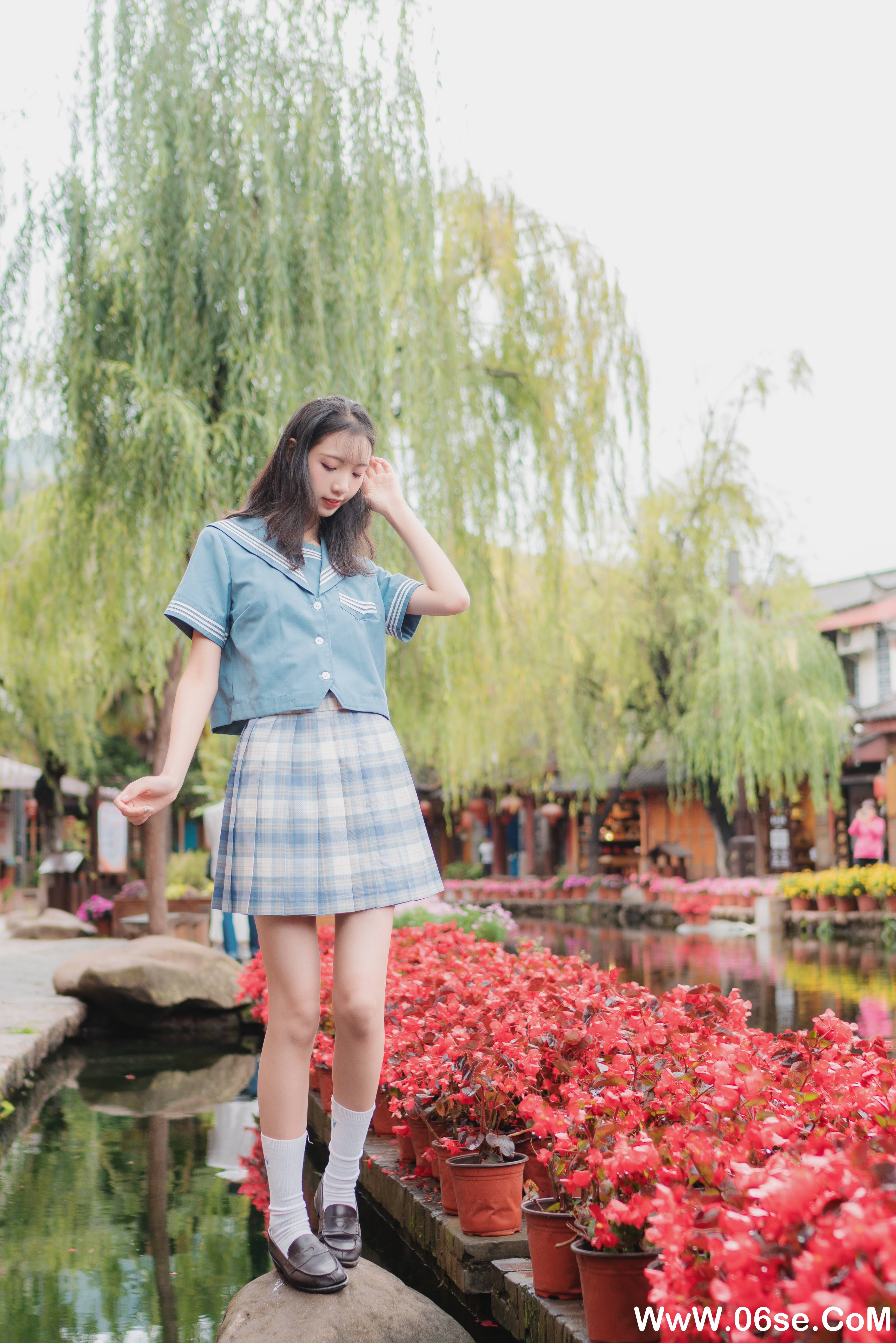 图片[34]-西瓜少女 NO.004 – 丽江写真JK户外[44P483M]-六色网