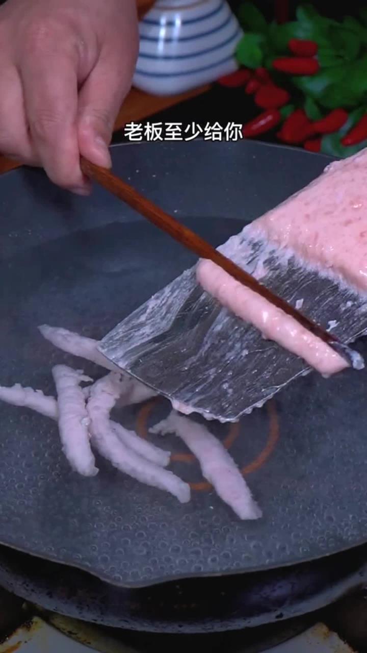 温州街头瘦肉丸祥细做法,在家做一点都不难,做上一大锅