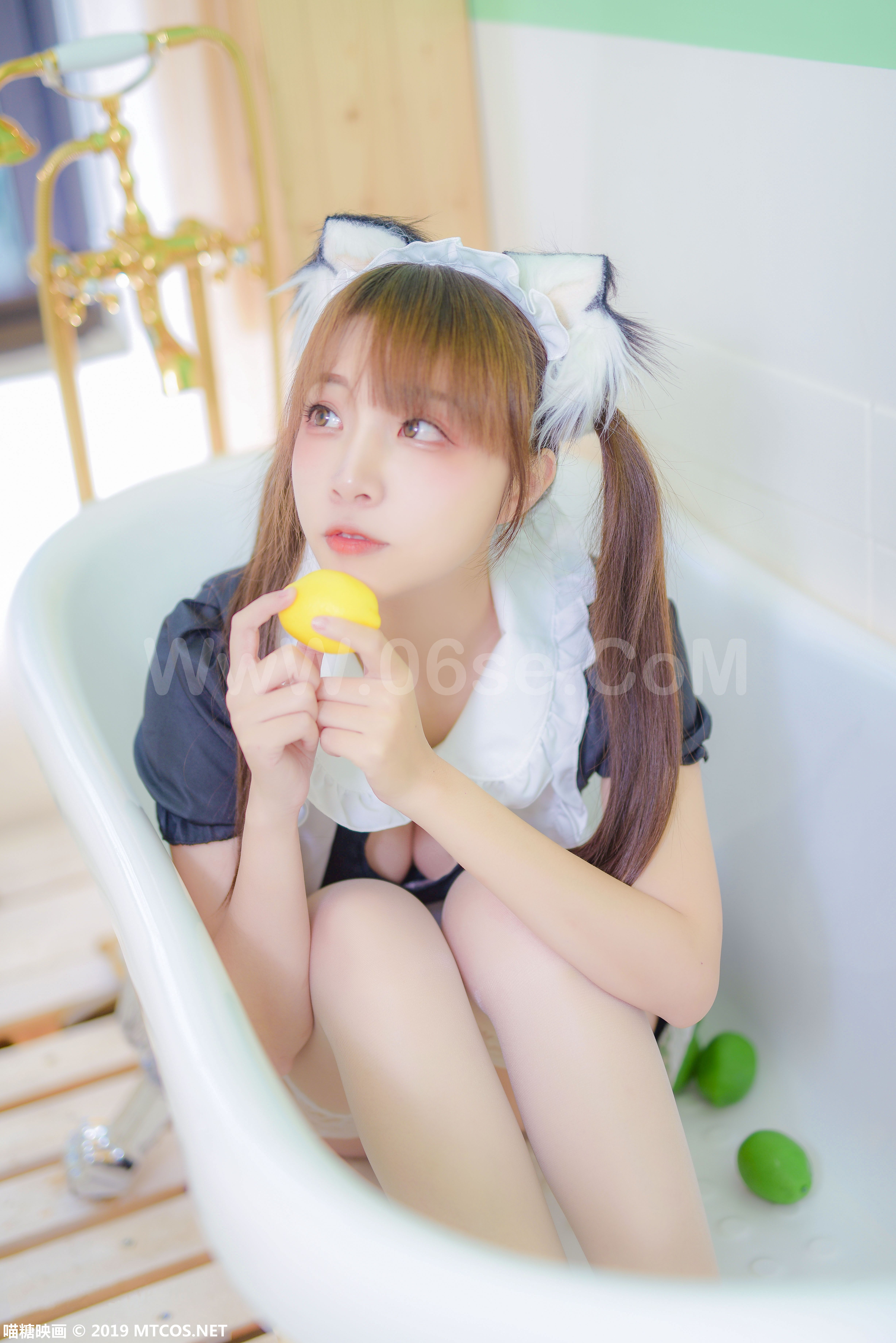 图片[30]-[MTCos] 喵糖映画 Vol.049 二佐Nisa 猫耳女仆-六色网