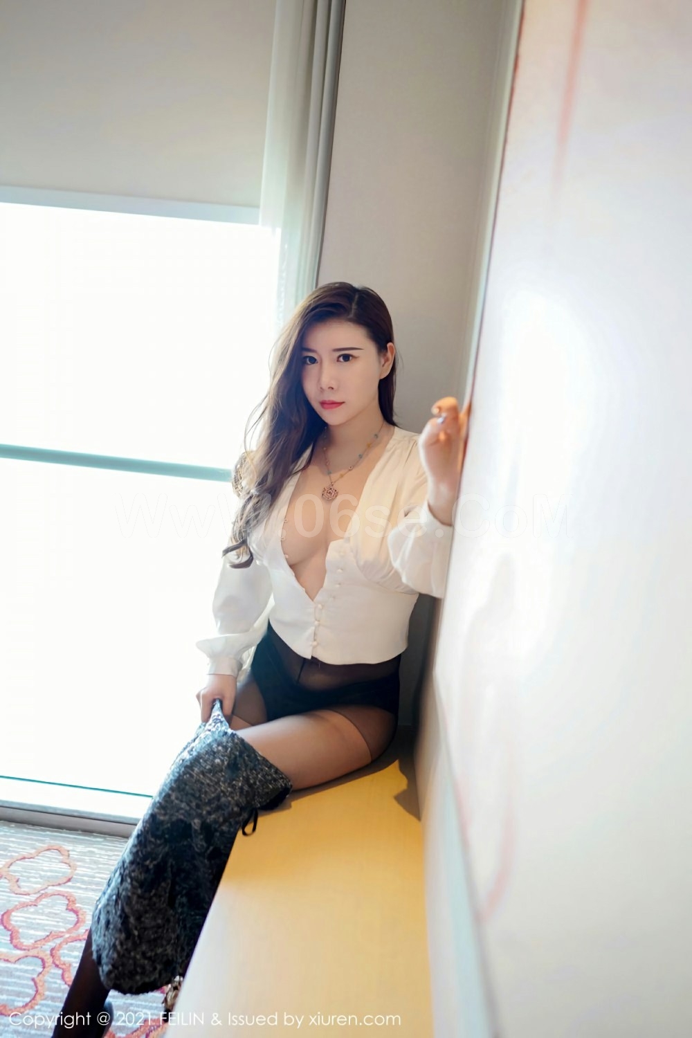 图片[21]-[FEILIN嗲囡囡] 2021.07.05 VOL.400 王婉悠Queen-六色网