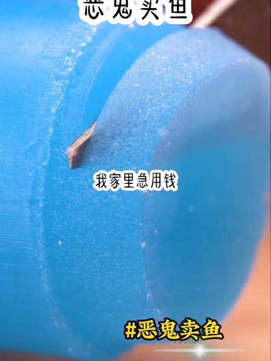 我小时候,院里来了个卖鱼的,他卖的鱼又肥又大,少说也有一米长