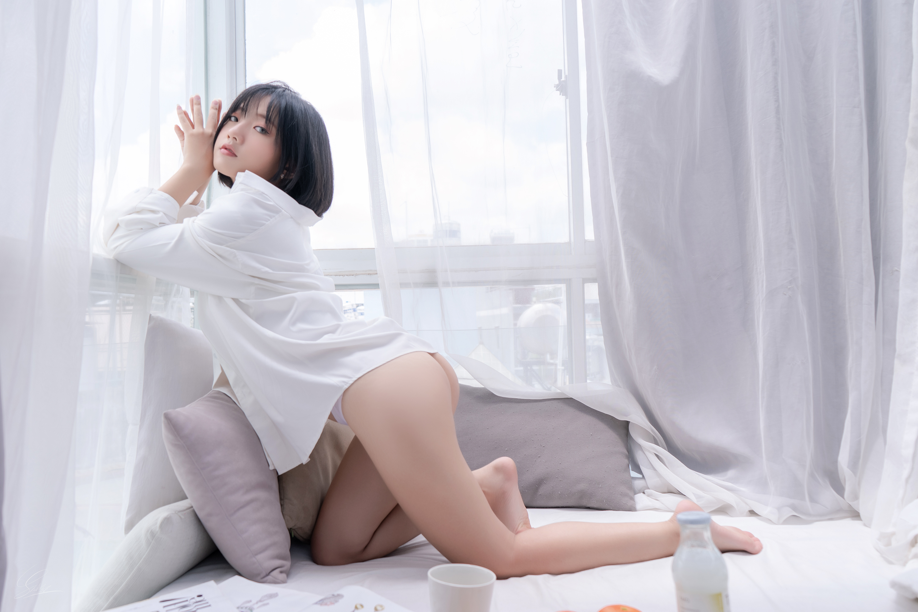 图片[14]-Messie Huang写真 NO.004 — Boyfriend’s shirt[26P60M]-六色网