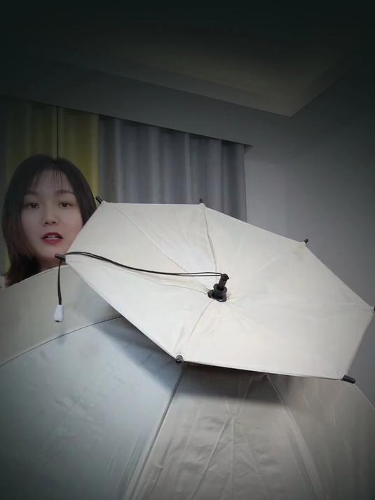 渔之源头戴钓伞!防晒防雨,钓鱼采茶超实用