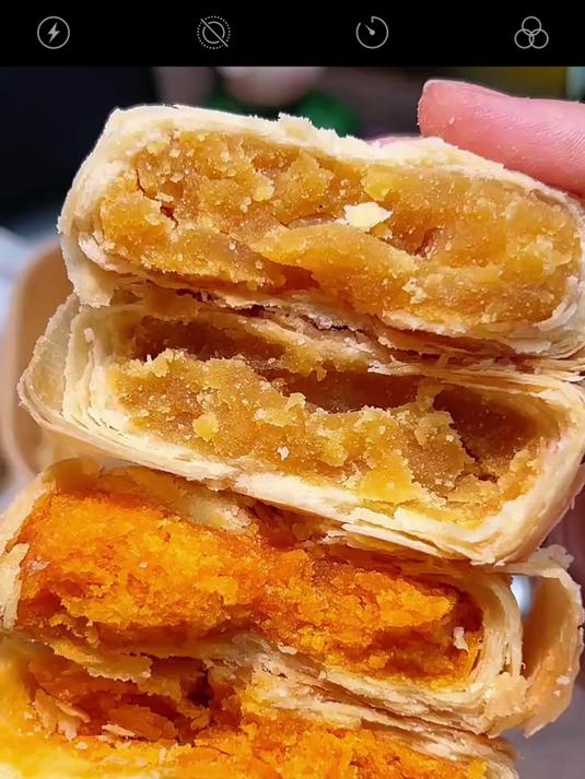 酥皮苏式糕点!黄庄三太子,纯手工月饼中秋休闲小吃