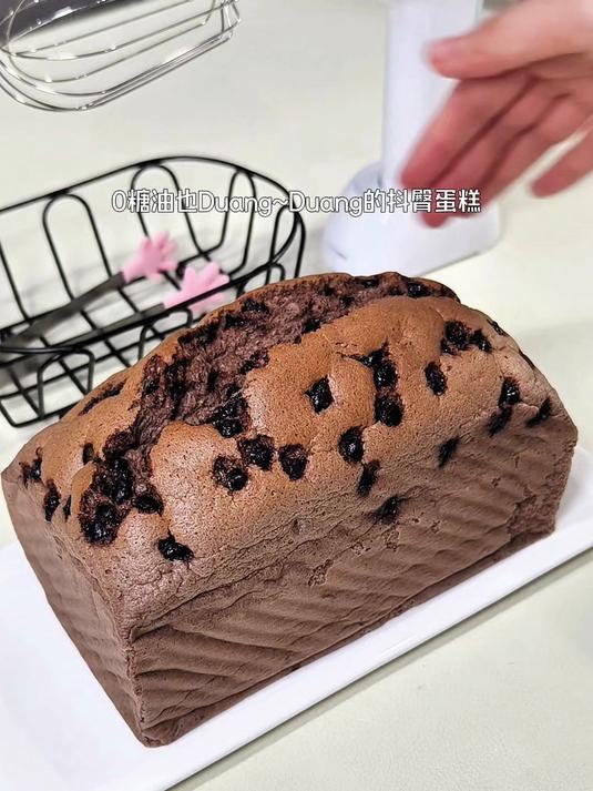 低卡甜品｜巧克力抖臀蛋糕！0糖油也Duang~