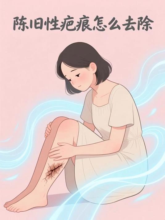 陈旧性疤痕怎么去除 #健康扬帆季#
